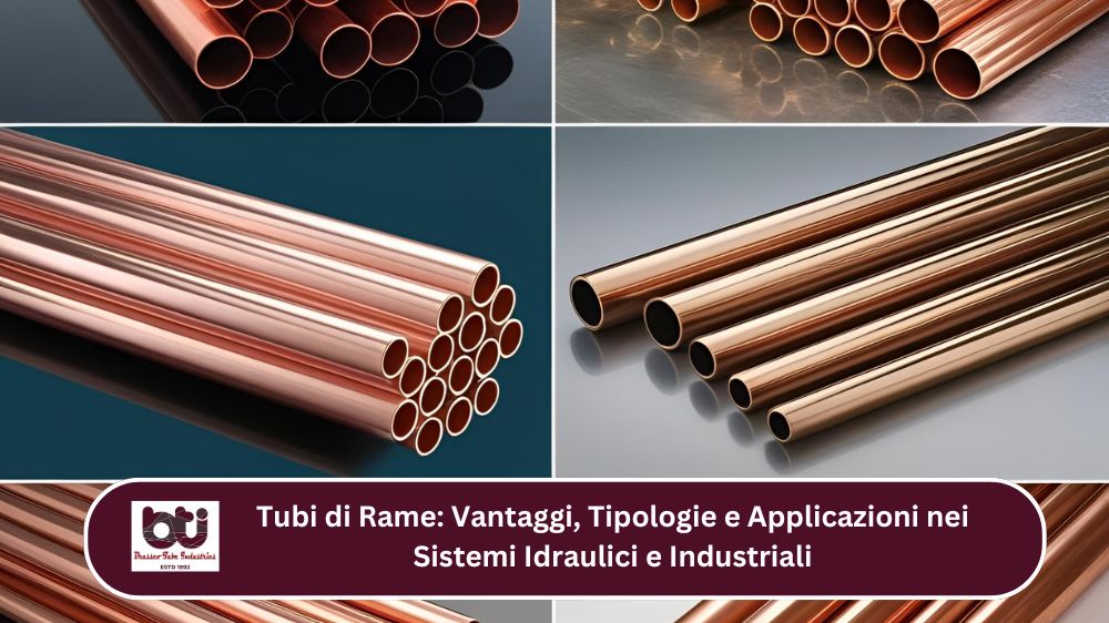 Tubi di Rame: Vantaggi, Tipologie e Applicazioni nei Sistemi Idraulici e Industriali