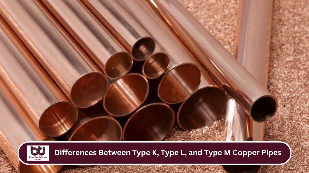 Differences Between Type K, Type L, and Type M Copper Pipes